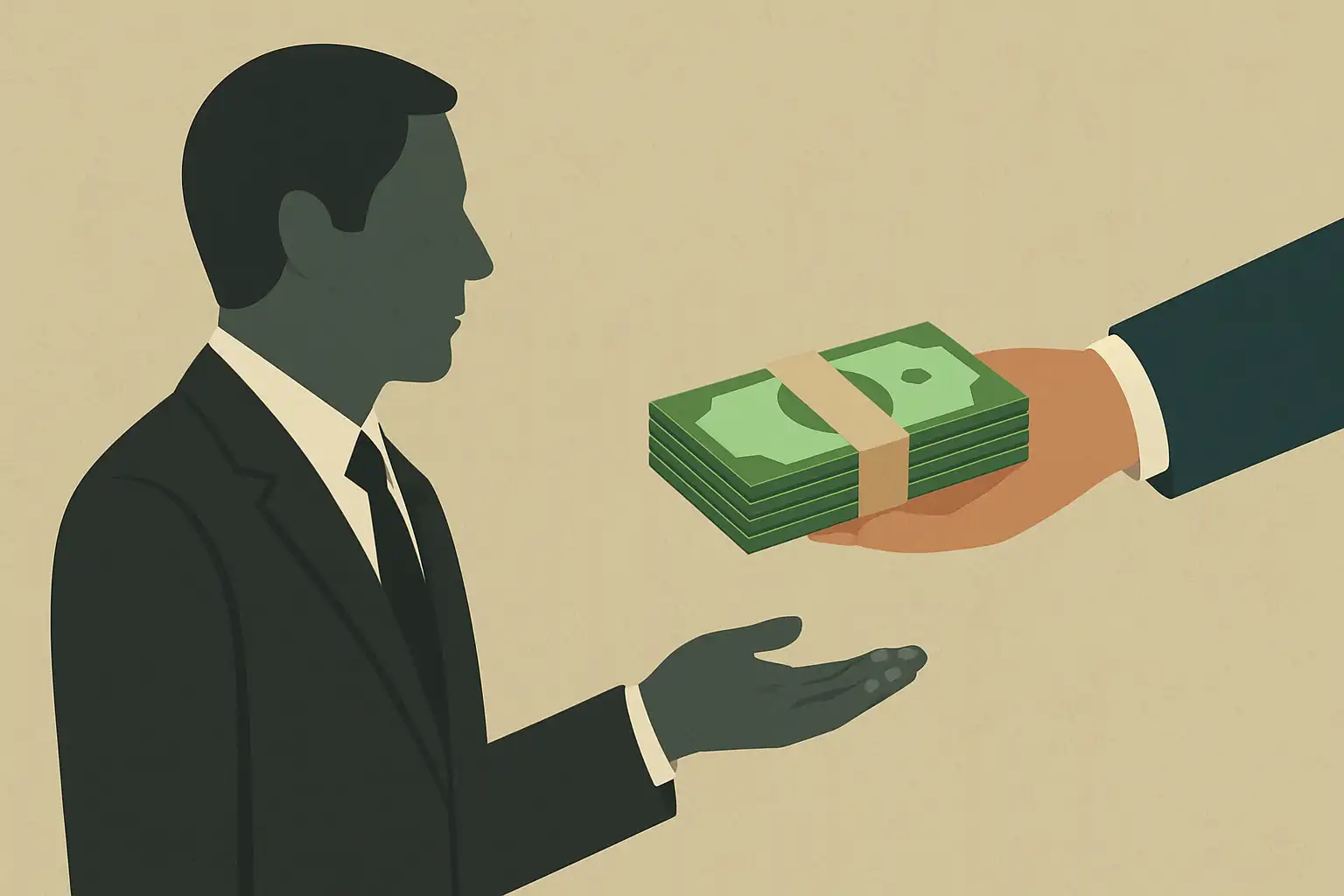 مجازات رشوه دهنده و رشوه گیرنده